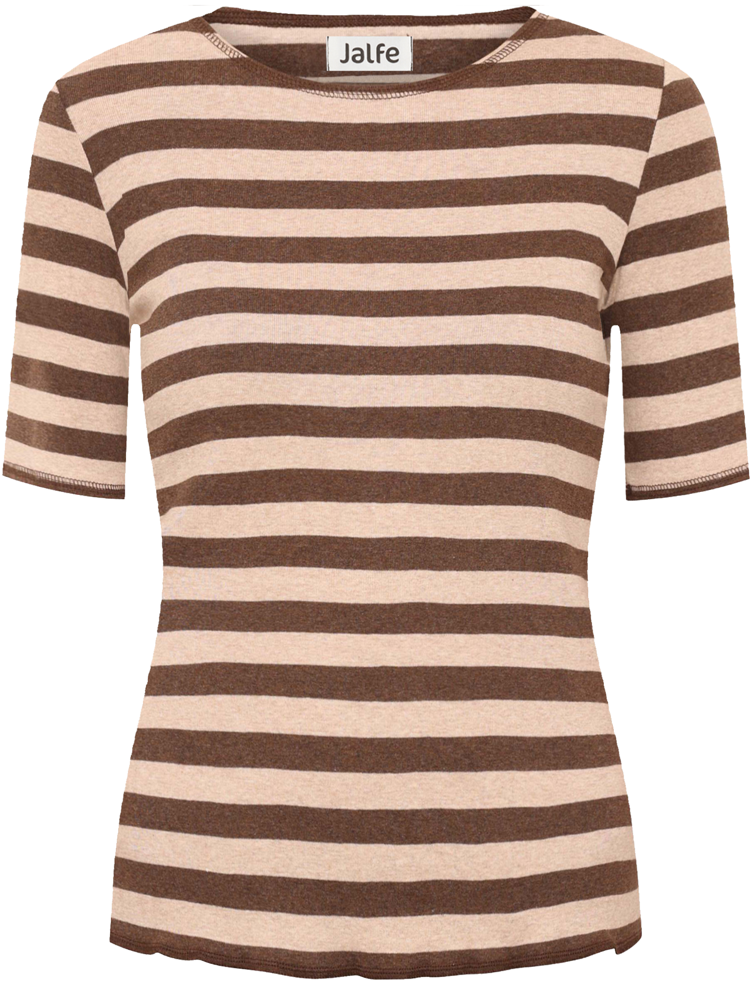 Shirt s/s stripes organic cotton